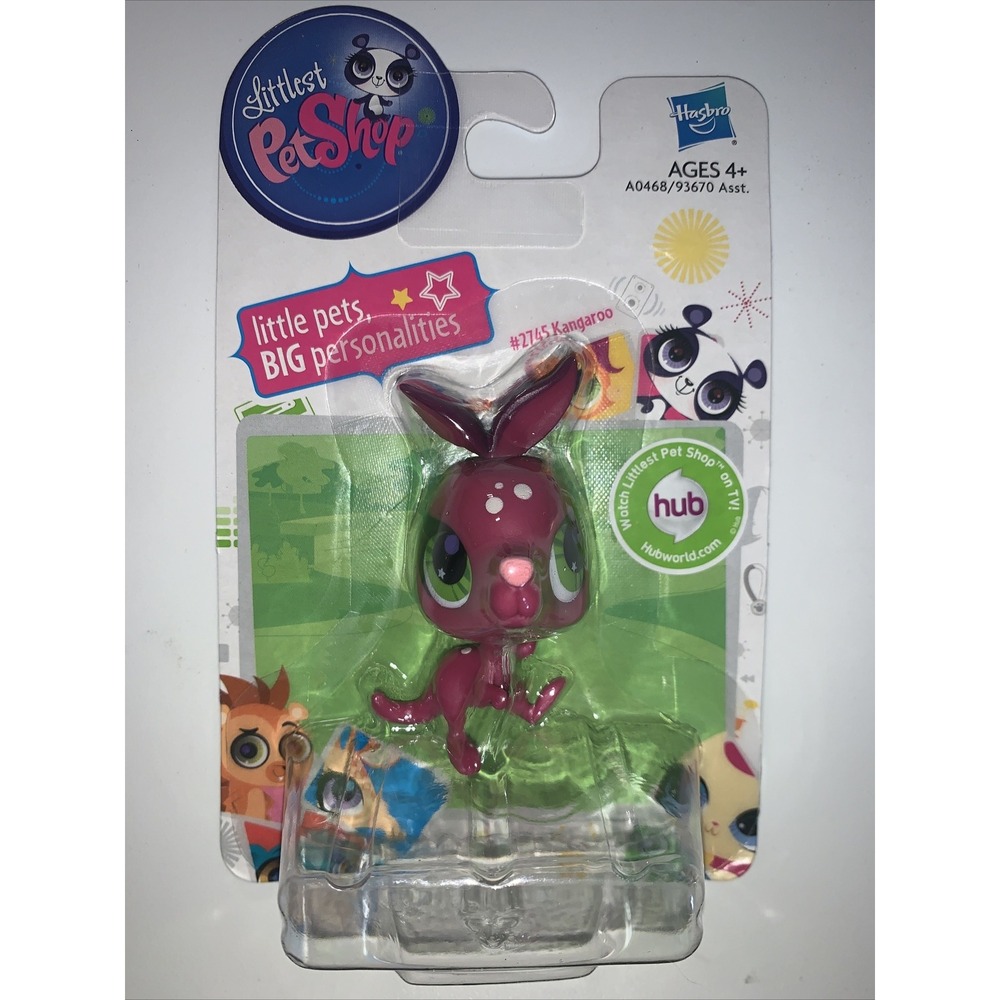 New Littlest Pet Shop #2745 Kangaroo Figure LPS New 2012